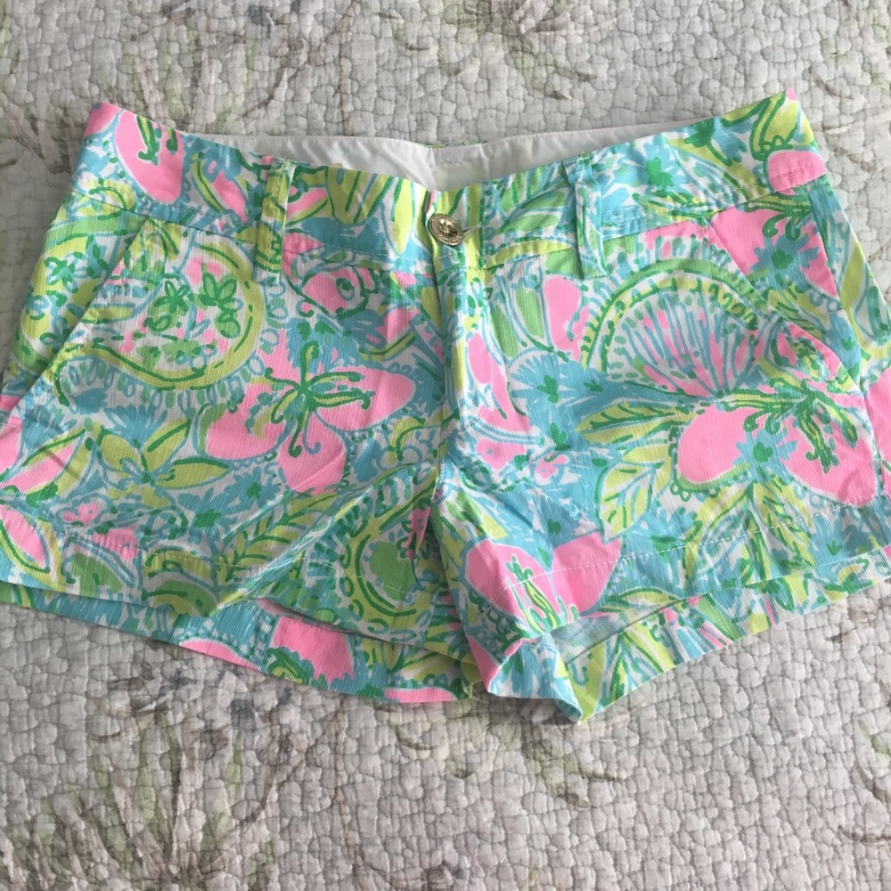 EUC Lilly Pulitzer Walsh Shorts